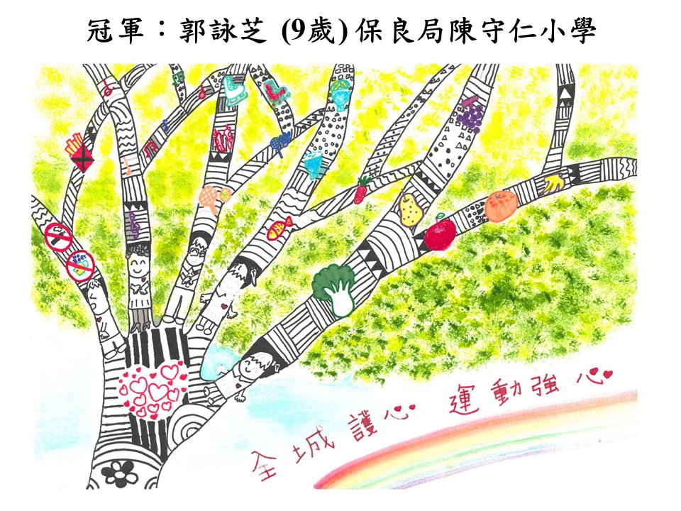 世界心臟日 香港心臟基金會繪畫比賽2018得獎作品